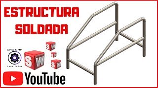 pieza soldada en solidworks tutorial 1