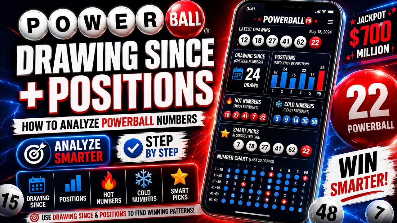 How to Analyze Powerball Numbers Using Drawing Since and Positions ...