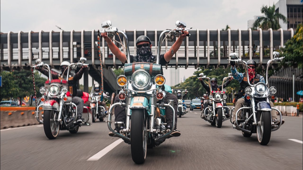 ( Day 3 ) 3rd Anniversary Chicano Style HarleyDavidson Vicla Style Cirebon - Bandung 
