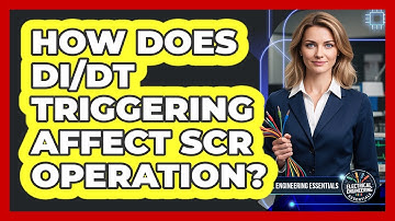 How Does di/dt Triggering Affect SCR Operation?