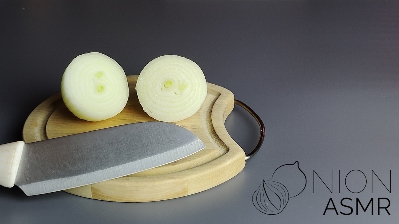 【ASMR】I Sliced, Tapped & Crushed an Onion — The Results Are Insane!