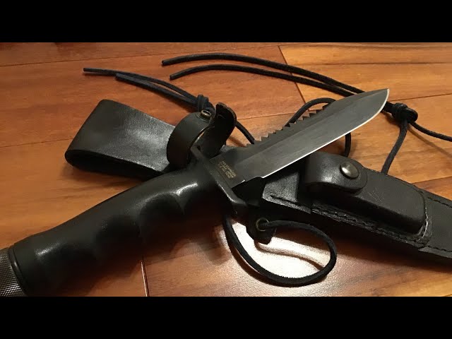 VINTAGE EXPLORER WILDERNESS SURVIVAL KNIFE ‪@kitchenpinoy5974
