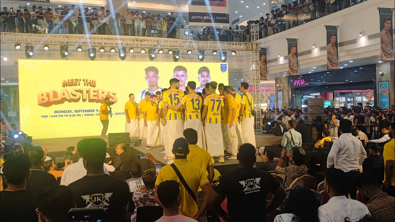 Kerala blasters fan jersey launch 2024-25 