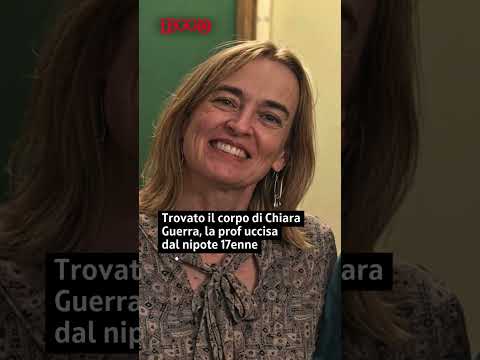 Video Trovato il corpo di Chiara Guerra, la prof uccisa dal nipote 17enne