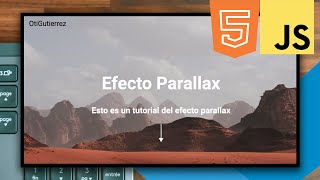 Parallax en HTML, CSS Y JAVASCRIPT | Tutorial Fácil