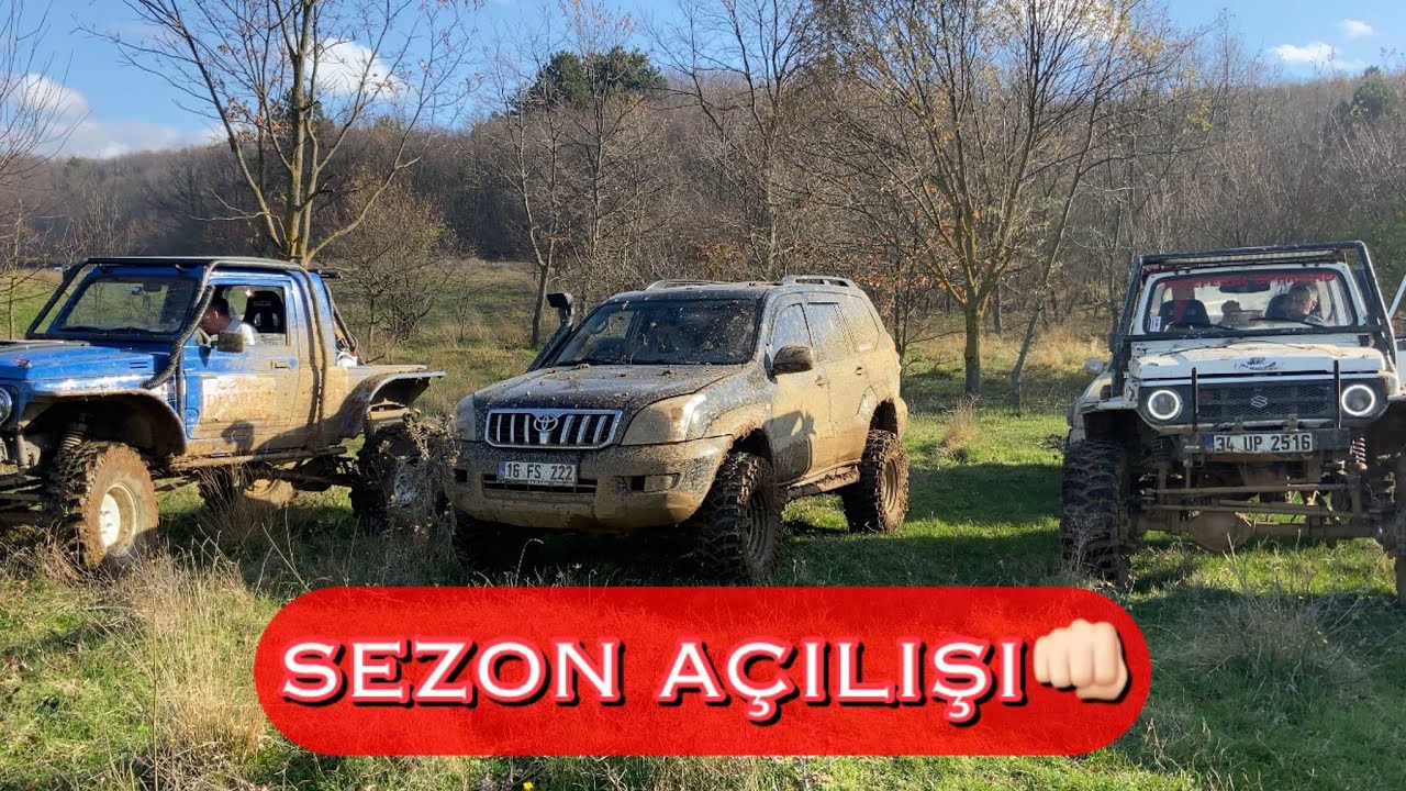 Çamur Sezonunu 5 Suzuki, 1 Toyota ile Açtık!