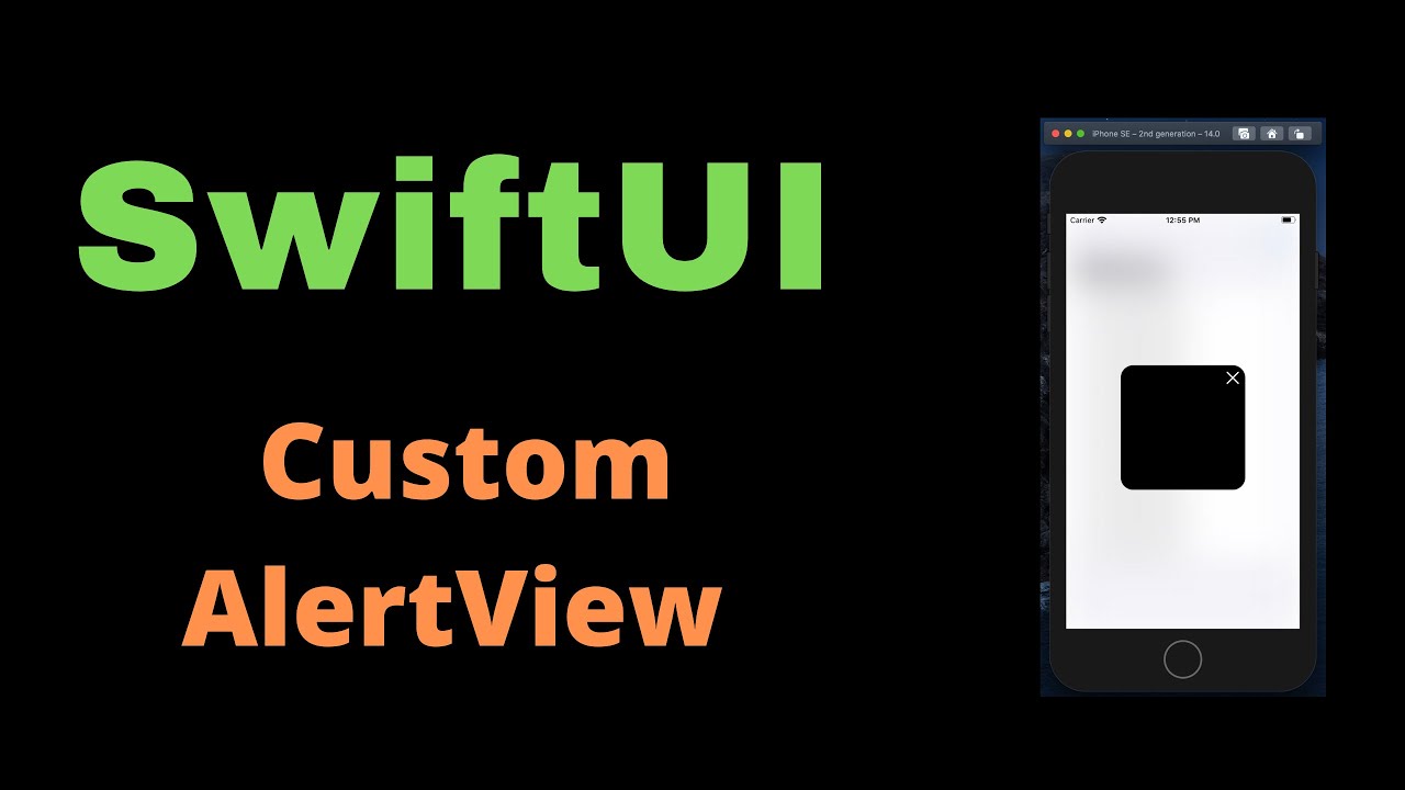 Custom Alert View in SwiftUI #swiftui #ios #customalertview - YouTube