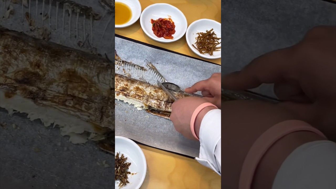 We’re in Jeju Island, South Korea, where we learn how to perfectly de-bone a fish! 🐟😱