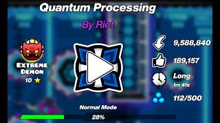 QUANTUM PROCESSING 28% AND 42% to 100%