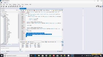 MySql 29 | First() and Last() Functions in MySql