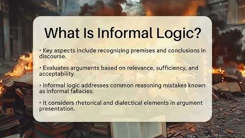 What Is Informal Logic? - Philosophy Beyond