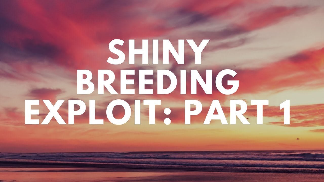 SHINY BREEDING EXPLOIT WORKS: Part 1: Shiny Rowlet! Pokemon Sun and Moon!