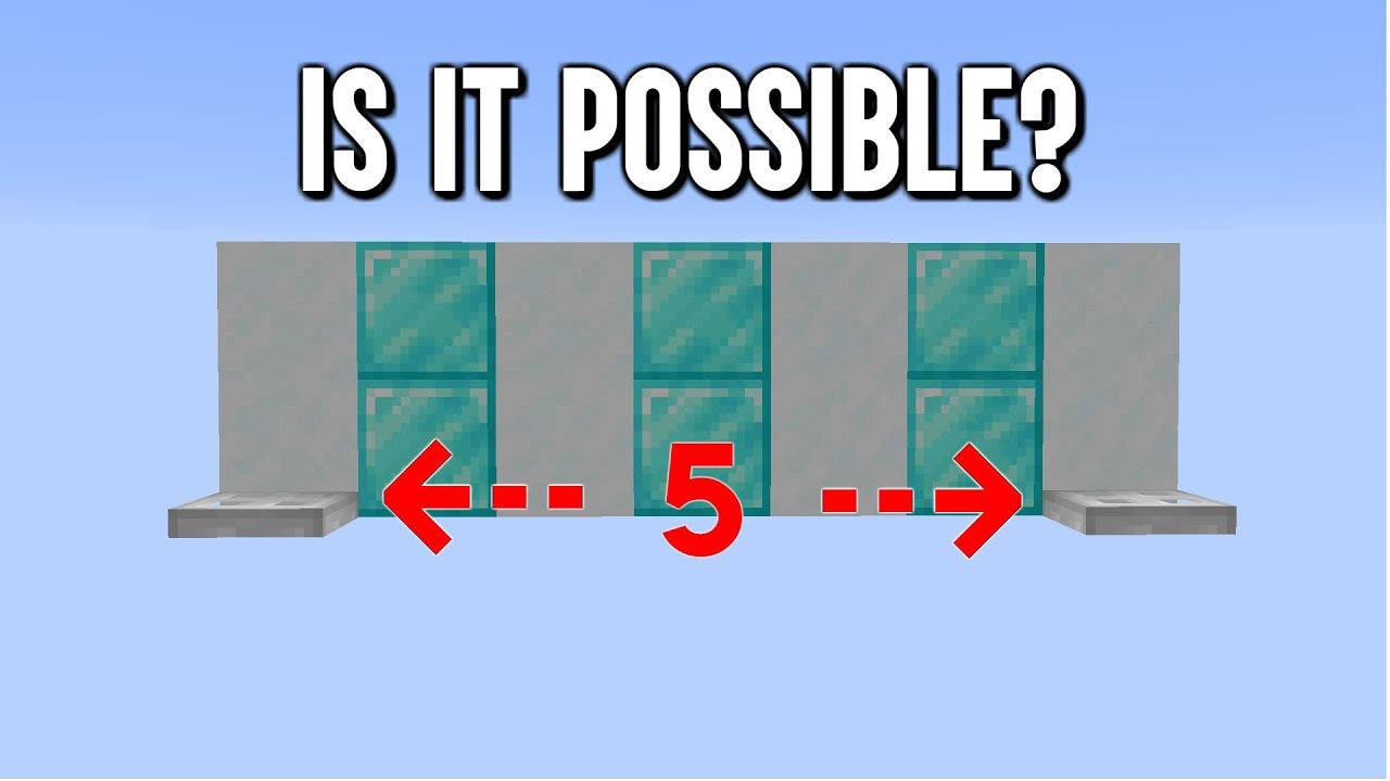 How to do a 5-block jump in Minecraft parkour