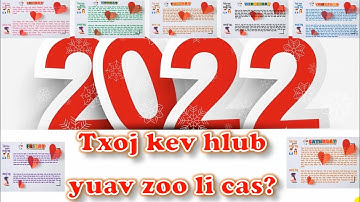 Xyoo 2022 kev hlub yuav zoo li cas
