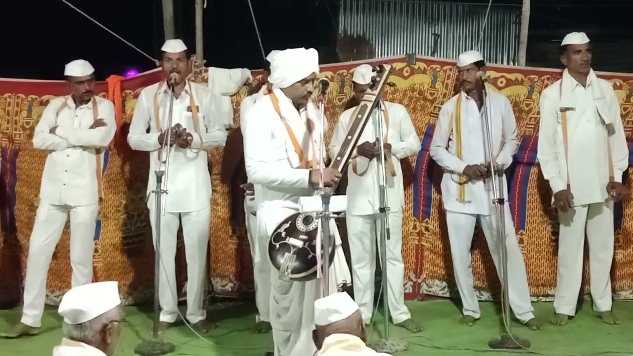 संतांची ये पाई हा माझा विश्वास सुंदर चिंतन हभप एकनाथ म खांदे महाराष्ट्र पोलीस गायगाव येथील कीर्तन