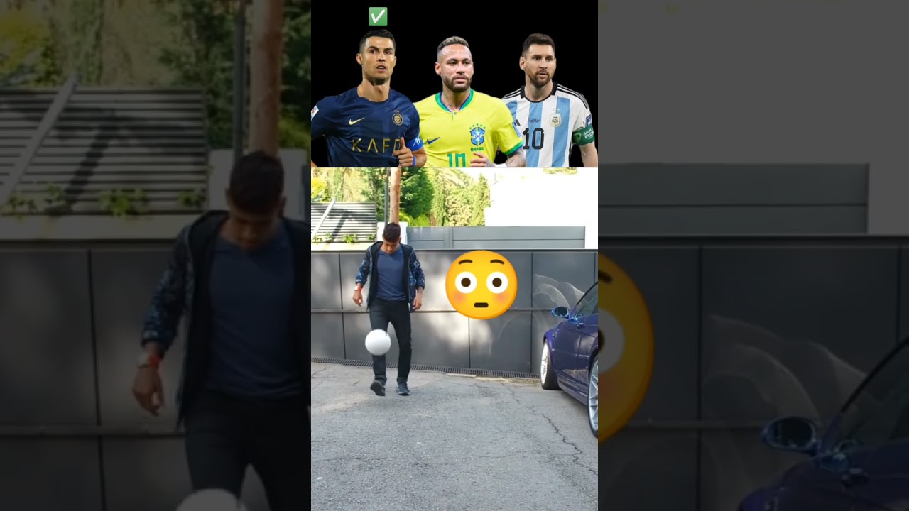 Ronaldo Vs Neymar VS Messi | Trickshot Challenge 🤩🤯