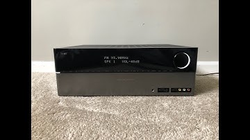 How to Factory Reset Harman Kardon HK3390 Home Stereo Audio AM FM Receiver