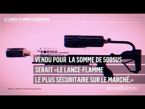Vidéo: 5 Utilisations Pratiques Du Lance-flammes Impraticable D'Elon Musk