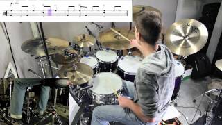 Drum Lesson - Vinnie Colaiuta on Seven Days - Chorus Groove Overview - by Nick Molenda
