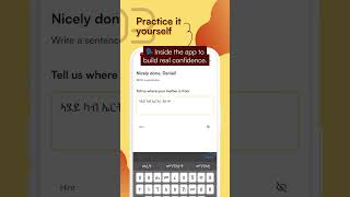 Learning a new language