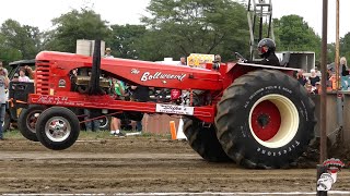 Half Century of Progress Tractor Pull: August 26, 2023 Rantoul, Illinois Legend and Prairie tractors