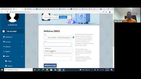 HOW TO WITHDRAW ZENIQ COIN FROM SAFIR BACKOFFICE INTO YOUR METAMASK WALLET