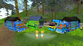 Upin dan Ipin Marah Buang Semua Truk Oleng Ke Sungai Gara gara Fizi 🤯🤬 ELTIVISION