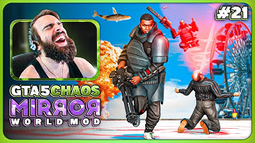 GTA 5 Chaos Mod Challenge: Mirror World & Rainbomizer Madness! Episode 21 - S07E21