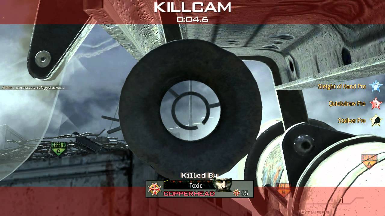 Biggest Wtf / Fail moment - Call of duty MW3 - Stinger win