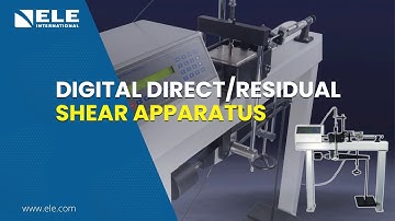 Digital Direct/Residual Shear Apparatus Complete Guide! How to Perform Shear Test Complete Tutorial