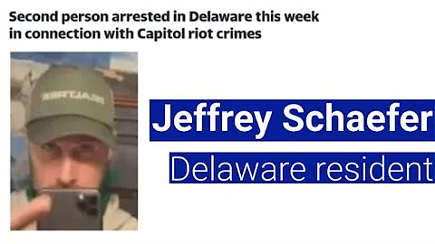 US Capitol Arrests: Jeffrey Schaefer