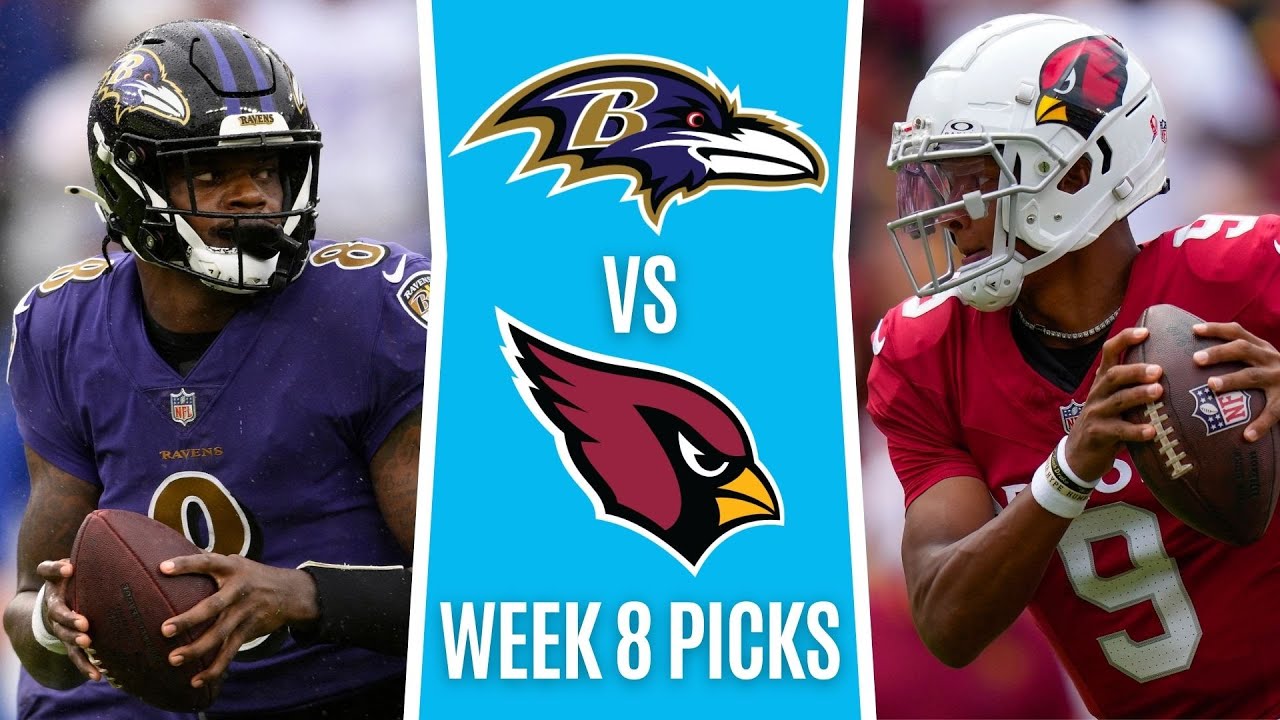 Ravens vs Cardinals Best Bets Week 8 NFL Picks and Predictions YouTube