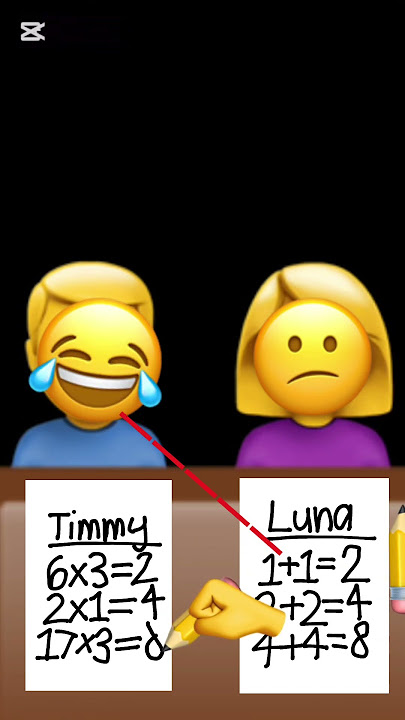 emoji school bad boy and good girl at school part 1