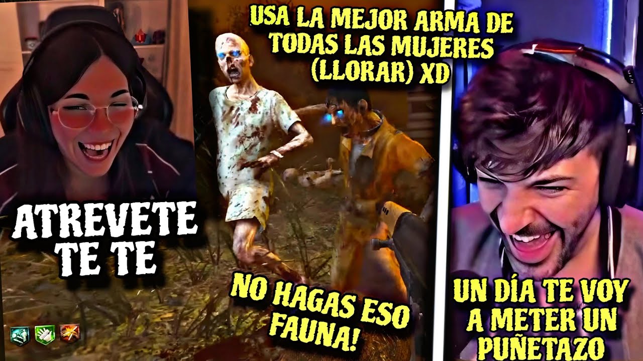 NEXXUZ PIERDE LA PACIENCIA CON FAUNA EN “COD BLACK OPS 2 ZOMBIE” Y TODO SE DESCONTROLA 😤😂