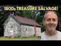 Abandoned Church Salvage: Rescuing 150-Year-Old Antique Beams (Pt 2)
