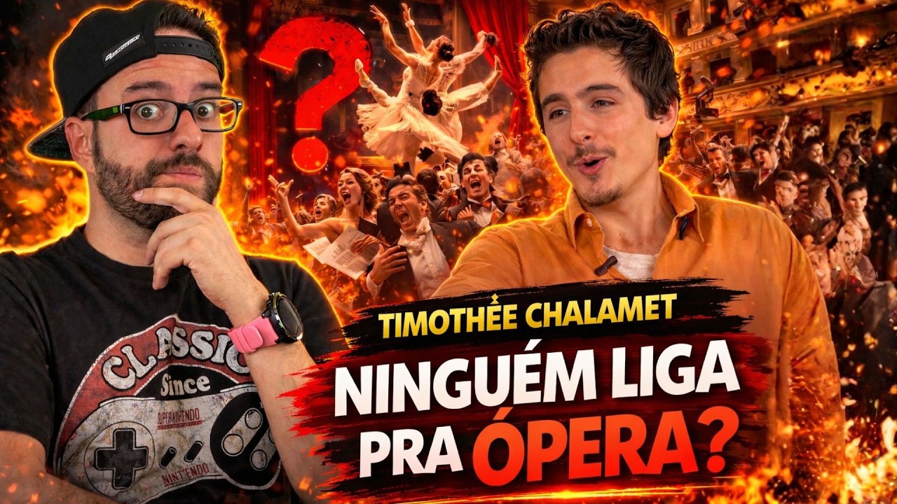 MORTE A OPERA, diz Timothée Chalamet🫨