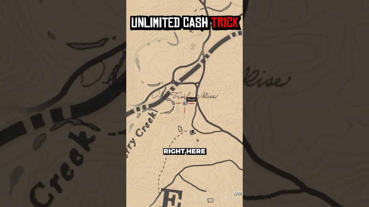 Secret RDR2 Glitch Gives INFINITE CASH at This Hidden Location!