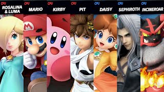 Super Smash Bros. Ultimate - Gold Bloom and Peashooter- Chan Vs. Simps