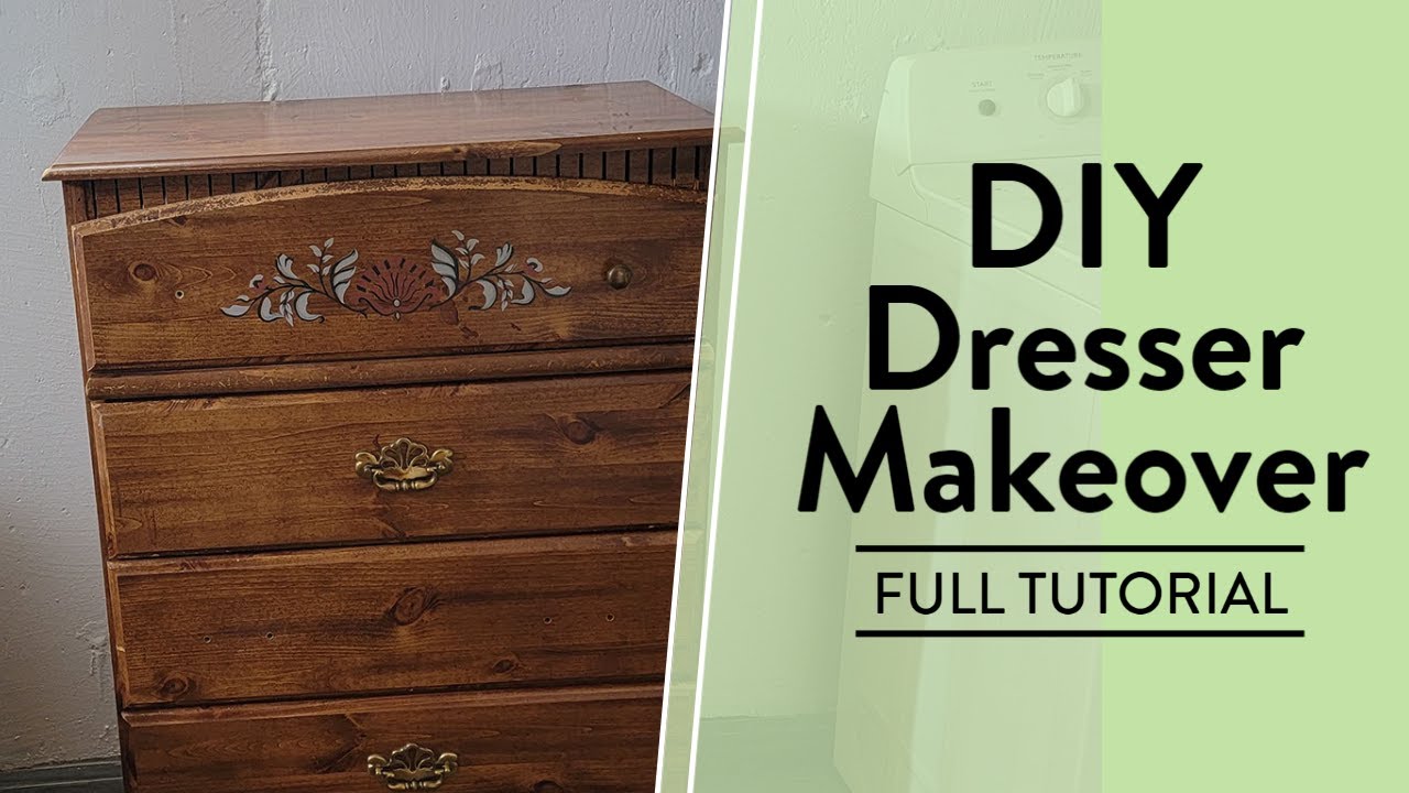DIY Dresser Makeover YouTube