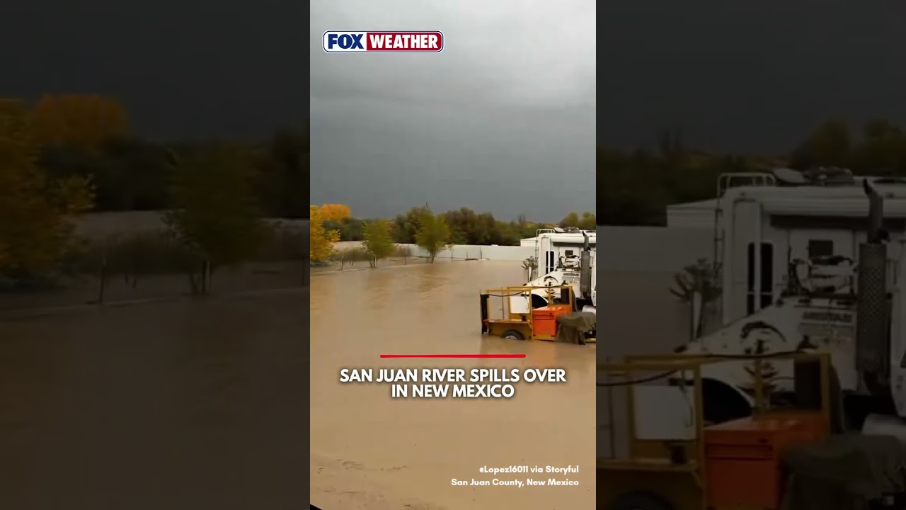 Rivers Overflow in New Mexico as Rare Severe Storms Swamp the Southwest