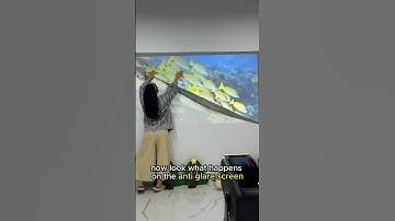 Elevate Your Viewing Experience with This Stunning Projector Screen