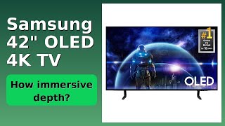 REVIEW (2025): Samsung 42&quot; OLED 4K TV. ESSENTIAL details.