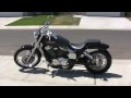 2005 Honda Shadow Walk Around (custom) Cobra Streetrod Exhaust