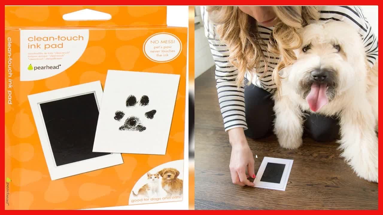 Peahead Pet Pawprint Clean-Touch Ink Pad