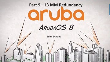 AOS 8.2 Series Part 9 - L3 Backup Mobility Master