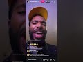 Mikal Bridges drunk as hell on IG live r