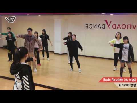 Popping Dance (팝핑 댄스) :: Basic Routine :: Y.K.O Class :: Vroad Dance School(브로드댄스스쿨)