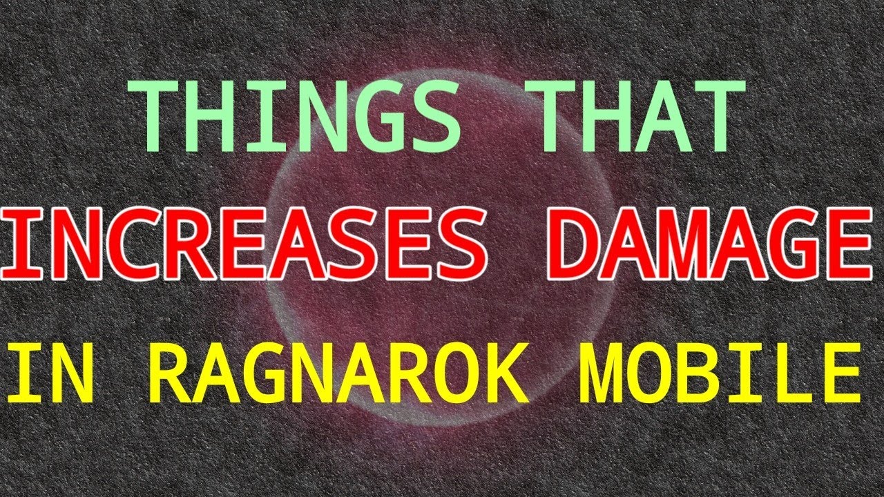 Ragnarok Mobile Element Chart