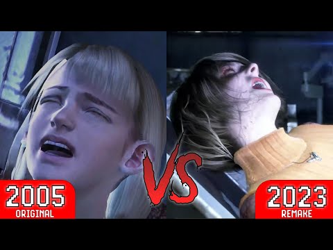 Her moans aren't the only thing that's different in this scene | Resident Evil 4 original vs remake