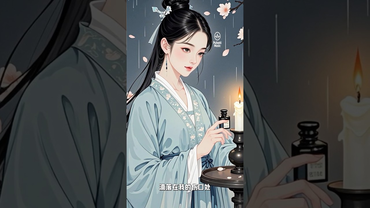 月下墨滴落在我的伤口处｜